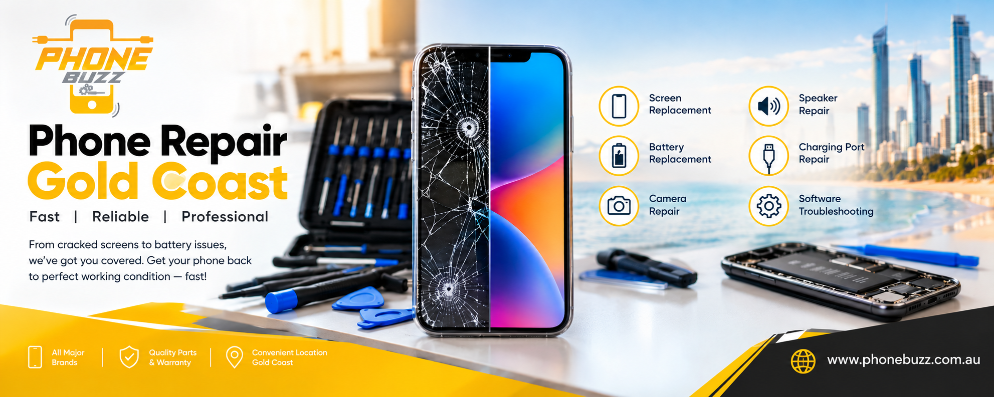 Phone Repair Gold Coast: Reliable Solutions for Every Phone Problem